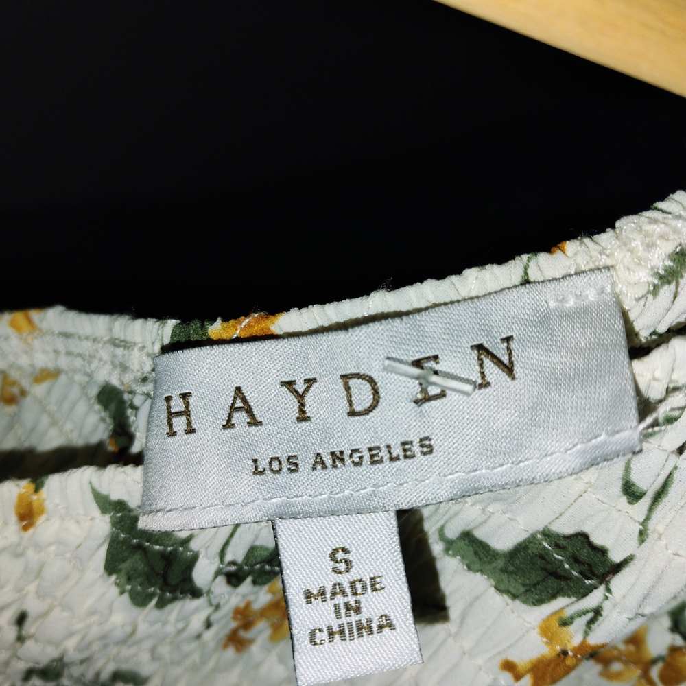 Hayden One-Shoulder Floral Midi Dress Size Small Boho Spring/Summer - Picture 12 of 12